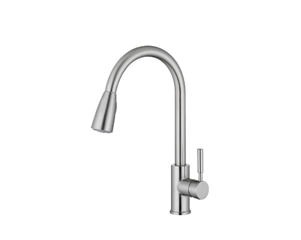 Brushed Nickel Pull-Down Kitchen Faucet (F-3348-N)