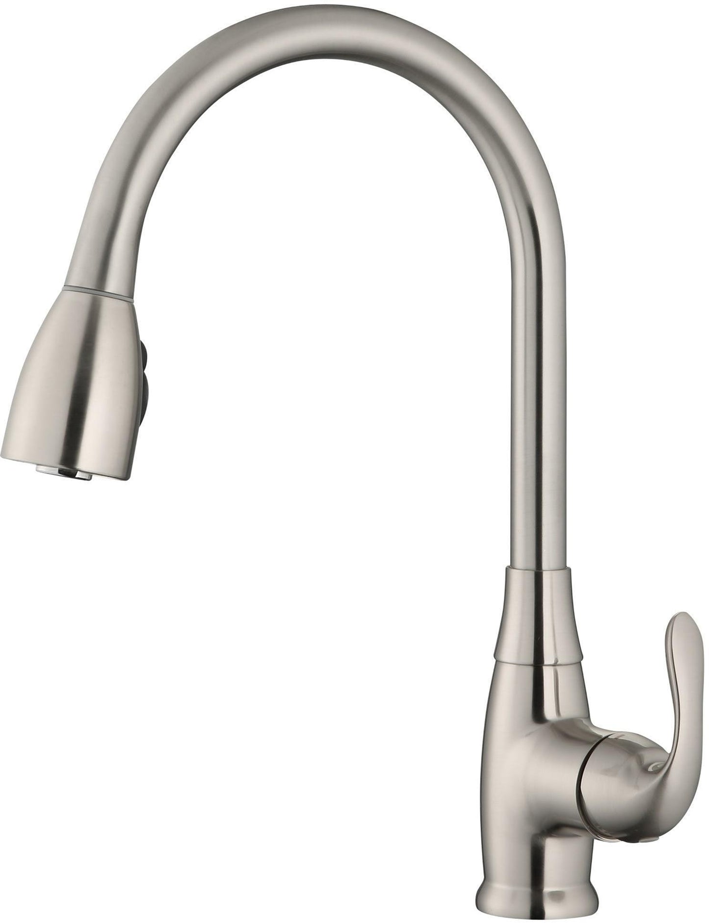 Brushed Nickel Pull-Down Kitchen Faucet (F-8938-N)