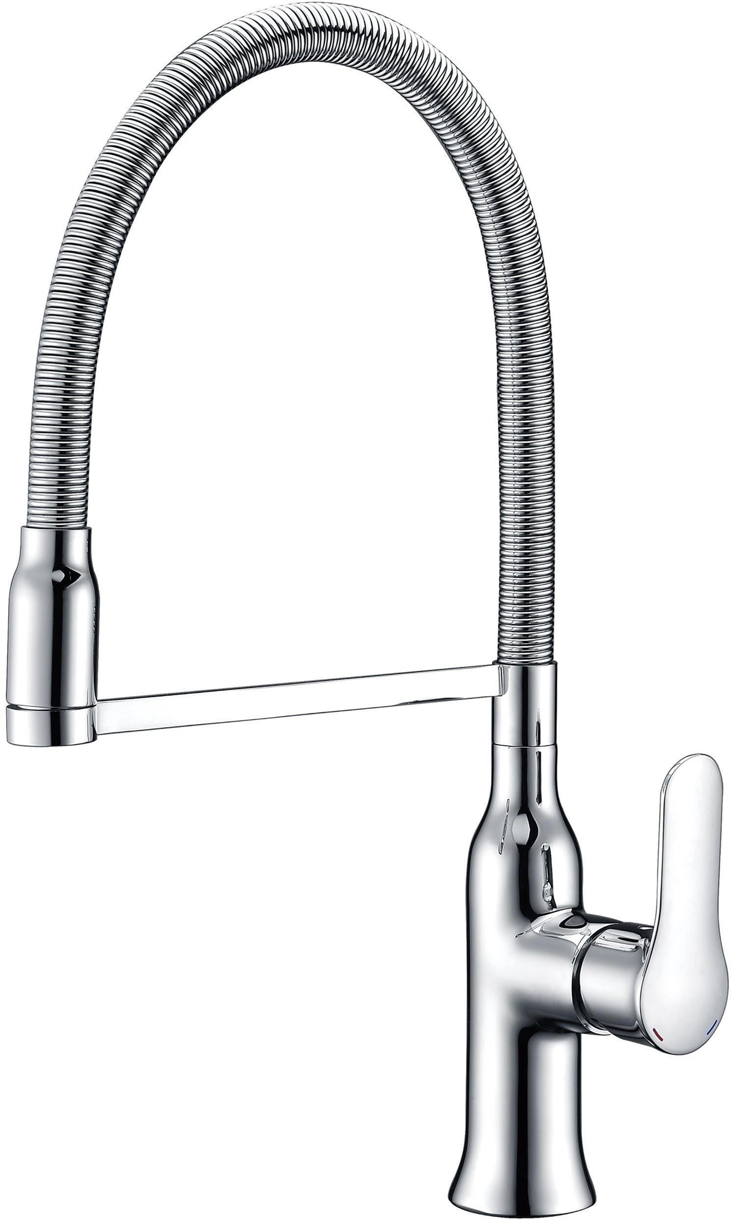 Modern Chrome Spring Kitchen Faucet (F-15398-C)