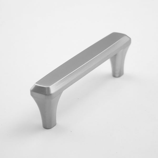 H-62862 Handle/Pull - Honey Brown, Brushed Nickel Finish