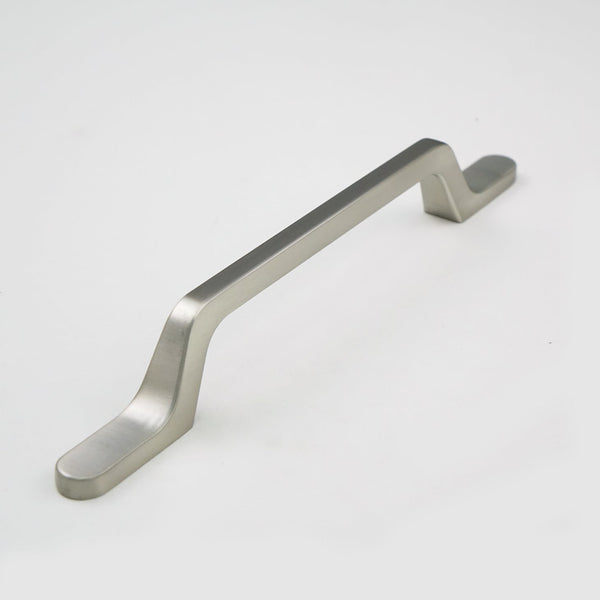 H-65718 Handle/Pull - Satin Nickel, Black Finish