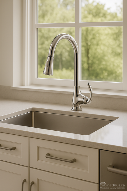 Chrome Pull-Down Kitchen Faucet (F-7734-01-CH)