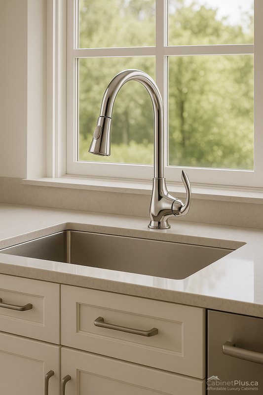Chrome Pull-Down Kitchen Faucet (F-7734-01-CH)