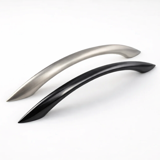 H-009 Arch - Satin Nickel, Black Nickel Finished