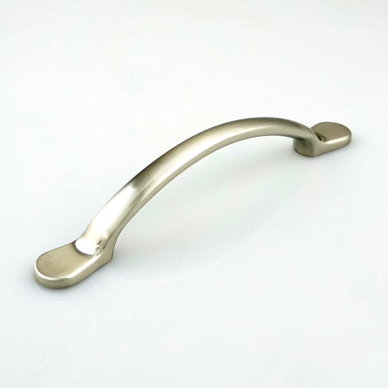 H-61008 Handle/Pull - Satin Nickel, Matt Black Chrome Finish