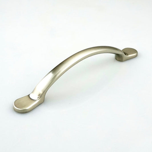 H-61008 Handle/Pull - Satin Nickel, Matt Black Chrome Finish