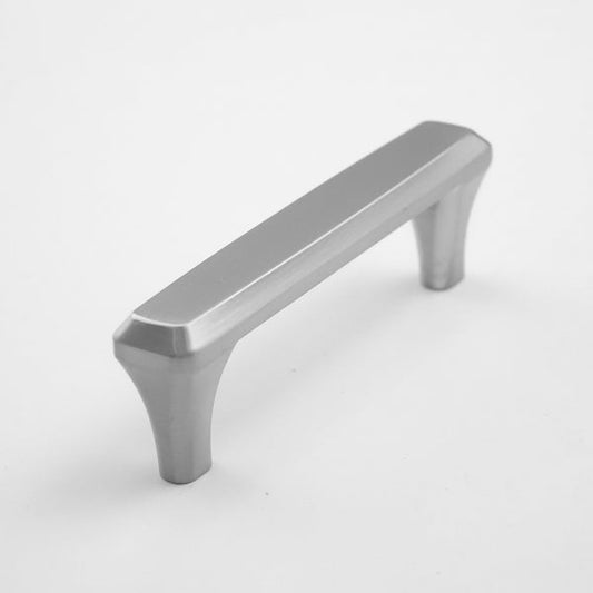 H-62862 Handle/Pull - Honey Brown, Brushed Nickel Finish