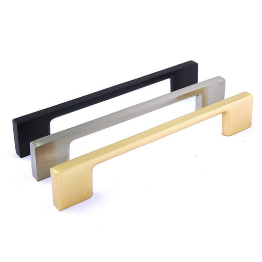 H-65013 Handle/Pull - Satin Nickel, Black Nickel, Rose Gold Finish