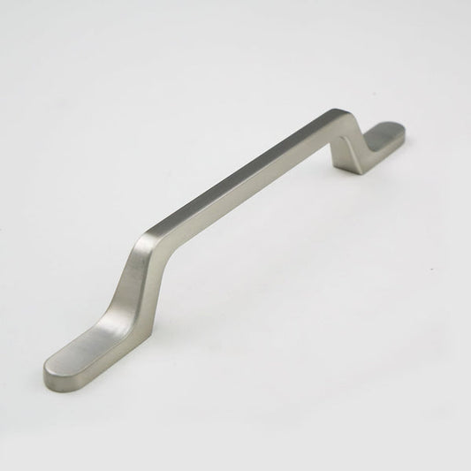 H-65718  Handle/Pull - Satin Nickel, Black Finish